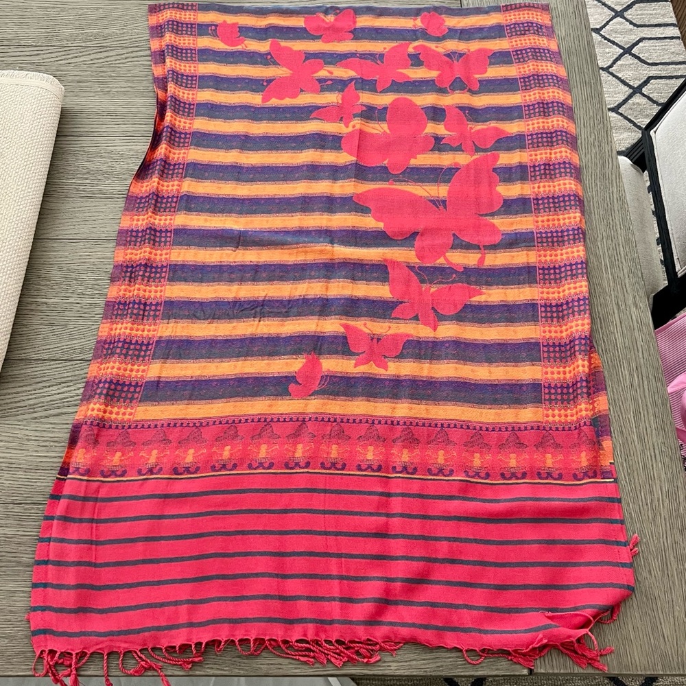Butterfly Scarf Wrap Pashmina